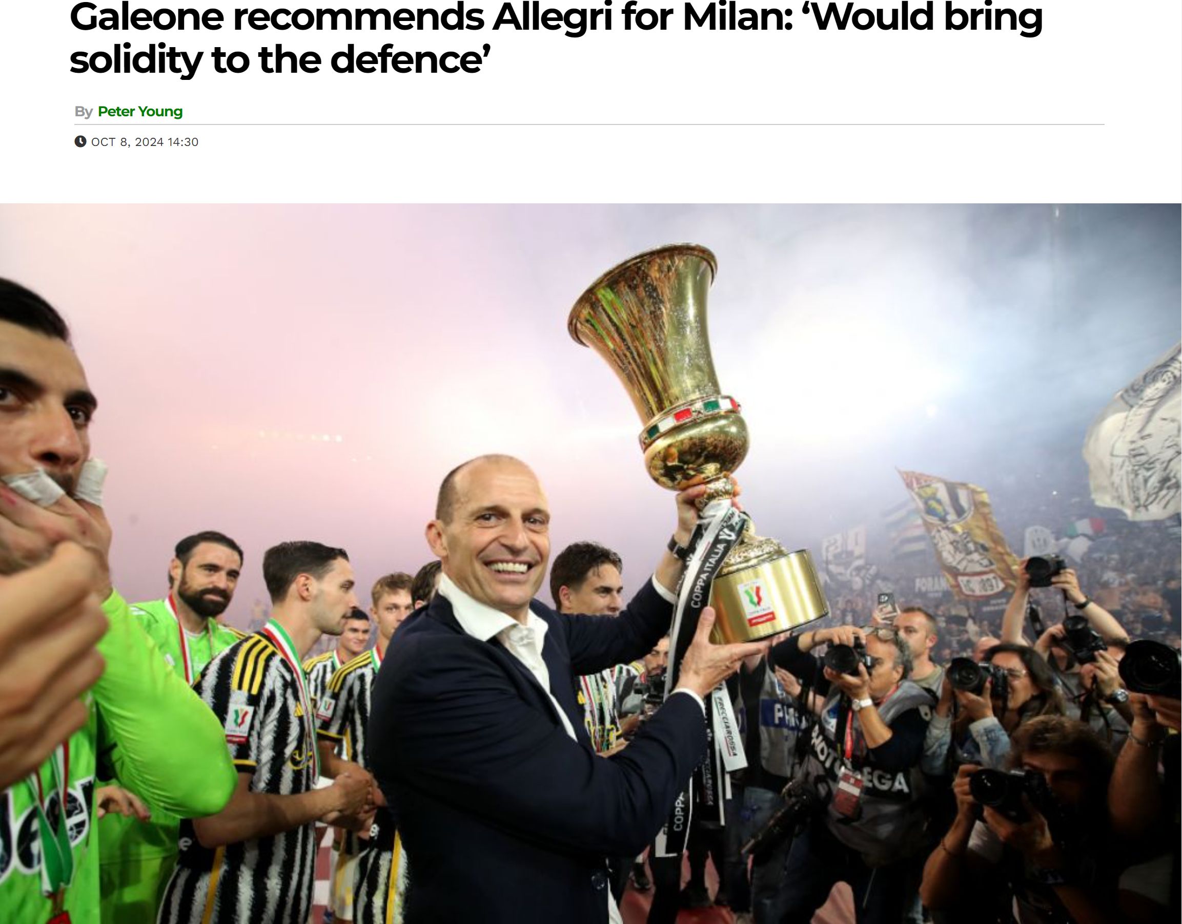 包含意甲清晨再迎强敌,AC米兰官宣签约,主帅态度——引发热议,身体对抗强度拉满的词条 包含意甲清晨再迎强敌,AC米兰官宣签约,主帅态度——引发热议,身体对抗强度拉满的词条