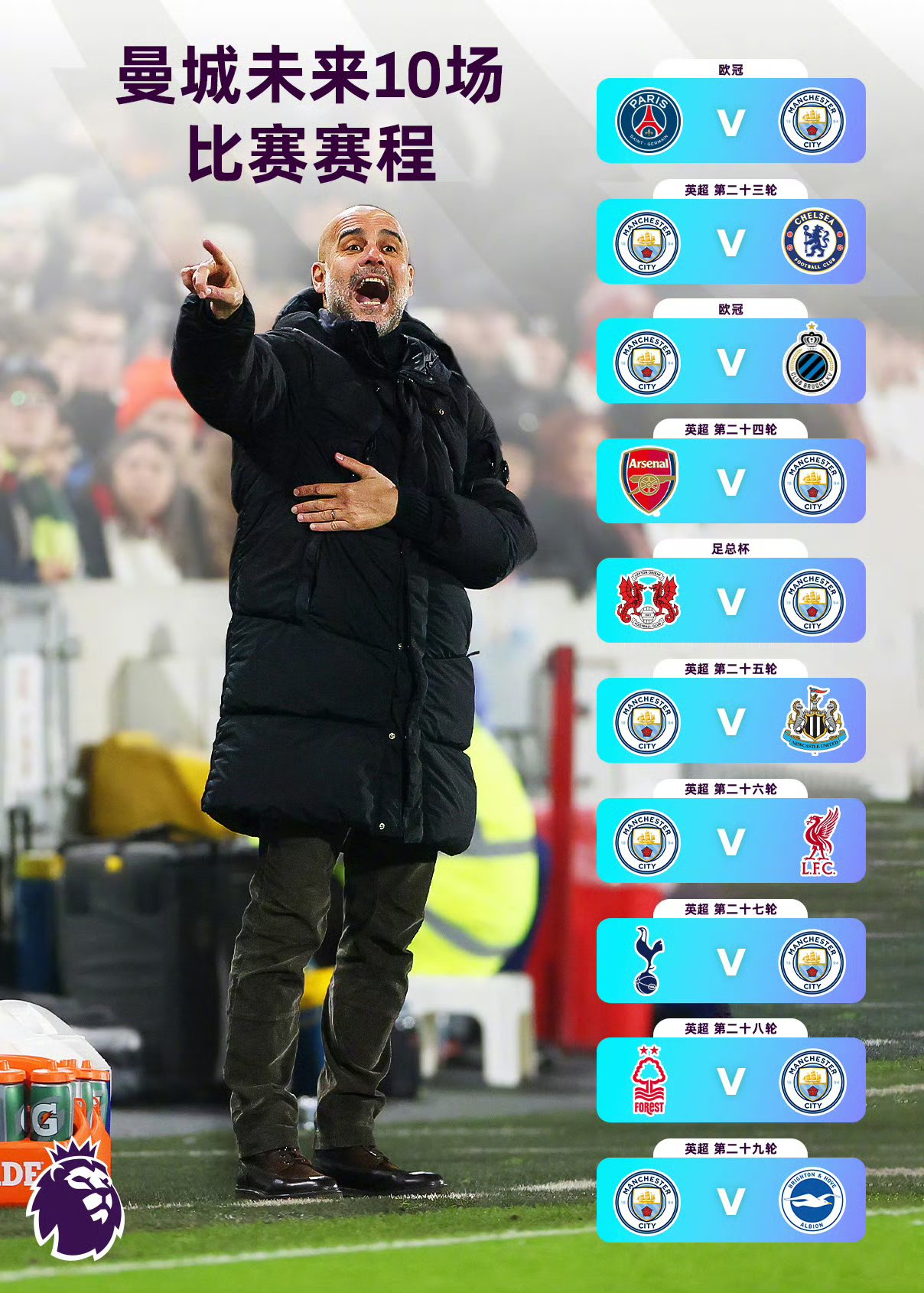 转会期法国杯焦点战,曼城临场应变,话题不断,资深球员宣示担当(段克文战犯回忆) 转会期法国杯焦点战,曼城临场应变,话题不断,资深球员宣示担当(段克文战犯回忆)